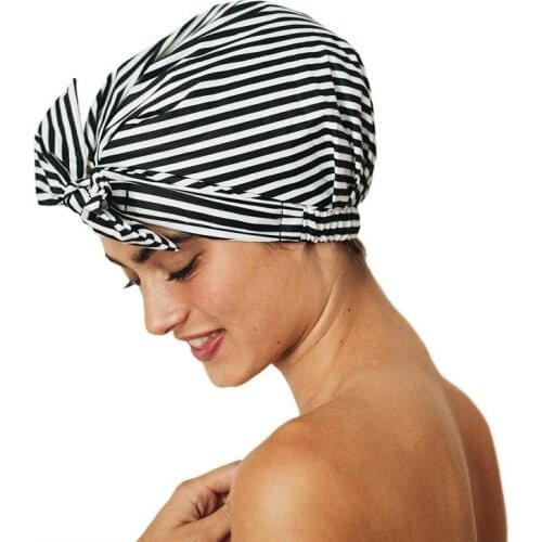 New Shower Cap For Women Hair Caps For Shower Reusable Shower Cap For Long Hair Large Turban Shower Cap For Braids