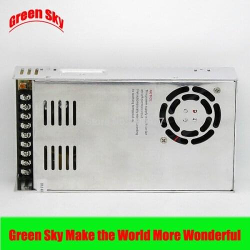 New Arrival Cooling fan Voltage Transformer LED Display DC single output 5v power supply 400w ul