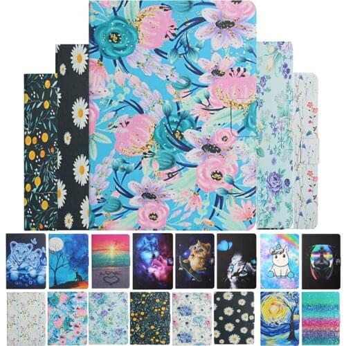 Painted Funda For Amazon Fire HD 8 Case 2020 10th Gen Tablet For Fire HD 8 Plus 2020 Cover For Fire HD8 2018 2017 2016 8" Caqa