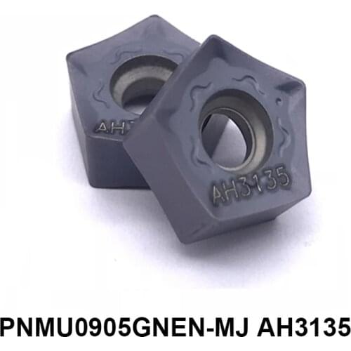 Original PNMU PNMU0905 PNMU0905GNEN-MJ AH3135 Carbide Inserts 10pcs Lathe Cutter for Steel and Stainless Turning Tool