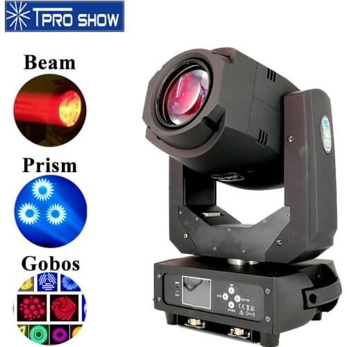 200W LED Beam Moving Head Lyre Wash Spot Stage Lighting Effect Prism Rotate Disco Lighting Gobo Projector 5R Beam For DJ Club