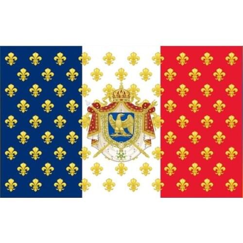 Rayal standard Napoleon France French FLAG 3X5FT 150X90CM handing brass metal holes