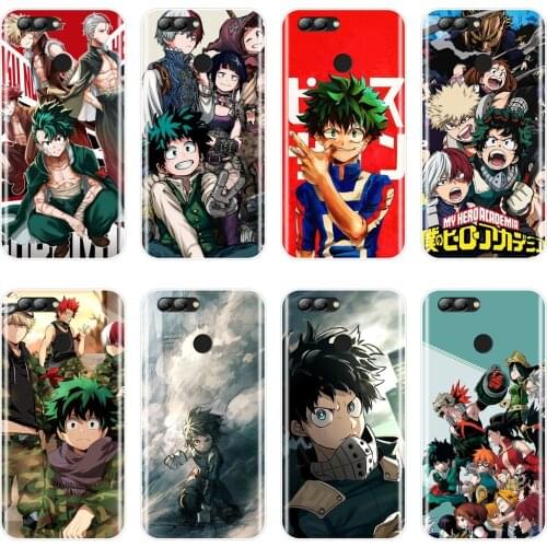 Phone Case Silicone For Huawei Nova 3 3i 3E 2i 2 Lite Plus Boku No Hero Academia Soft Back Cover For Huawei Nova Smart Lite 2017