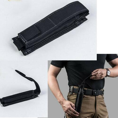 21" Tactical Bag Holder Case Expandable Baton Pouch Pocket For Combat Crowbar