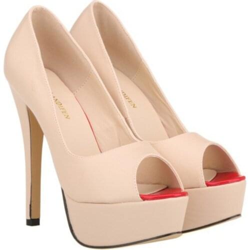 Womens Pumps Sandals Patent Leather Wedges Platform Stiletto Red Bottom High Heels Open Toe Sexy Party Shoes