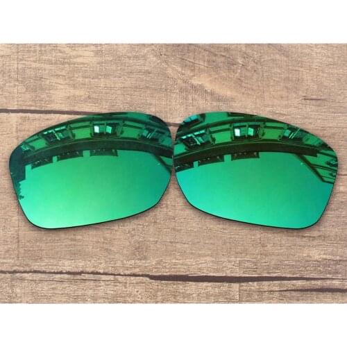 Vonxyz Jade Mirror Polarized Replacement Lenses for-Oakley Sliver Frame