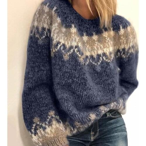 Sweaters female 2021 fashion casual loose knit pullover women sweater autumn winter women clothing sueters de mujer plus size