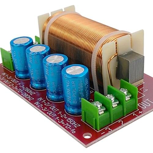 1PC 300W 200W Subwoofer Crossover Frequency Speaker Divider HIFI Audio Bass Woofer Filter Circuit For Home Theater Studio