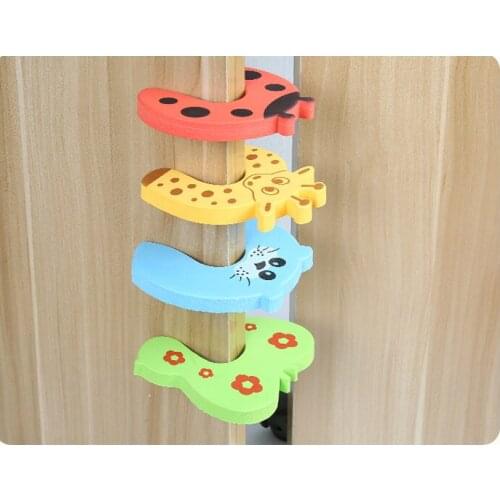 5 pcs of Finger Protect Pinch Holder Baby Safety Durable Foam EVA Door Stopper Improvement