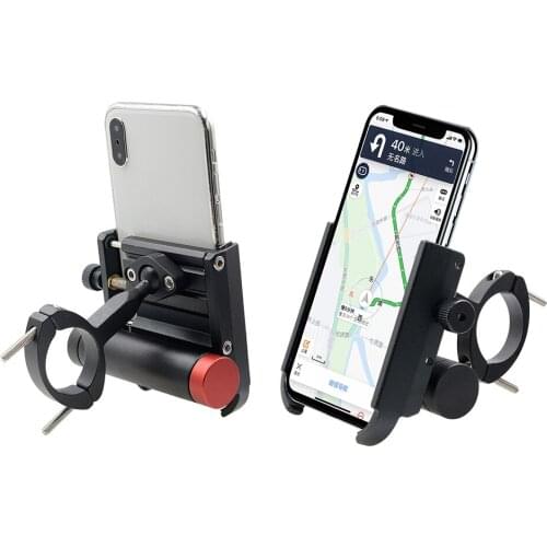 Motorcycle Accessories Bike Riding Navigation Mobile Phone Bracket Power Bank Mobile Phone Holder with Battery
