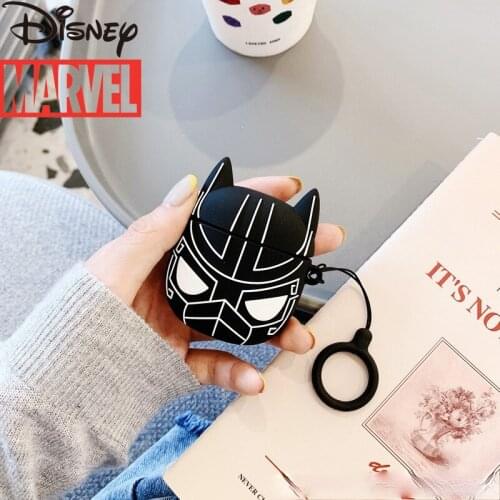 Disney Marvel cartoon mens wireless bluetooth earphone cover is suitable for iPhone airpods1/2/pro3 earphone protective shell