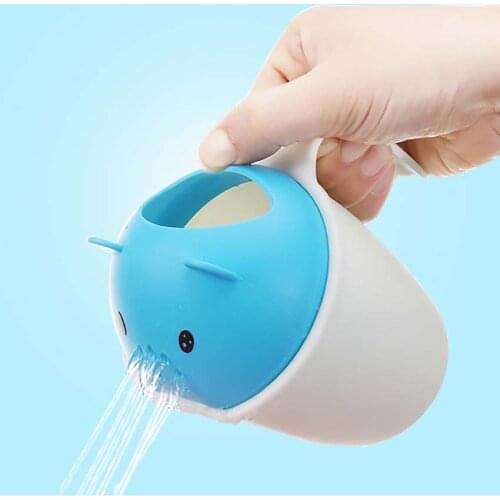 Baby Spoon Shower Bath Water Swimming Bailer Shampoo Cup Children Bath Accessories
