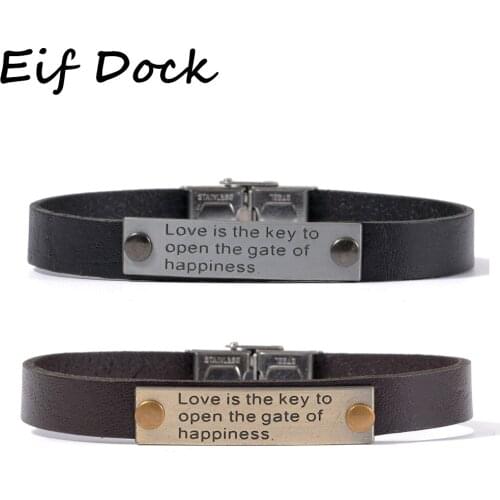 Браслеты для влюбленных Eif dock China At AliExpress