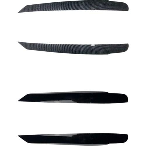 Front Headlight Eyebrow Cover Trim, for Touran 2011-2015 Front Lamp Strips Trim Exterior Styling