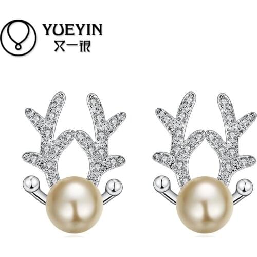 New Arrival Womens silver plated earrings Engagement jewelry Earhook Accessories Original designs gift for girl uhani