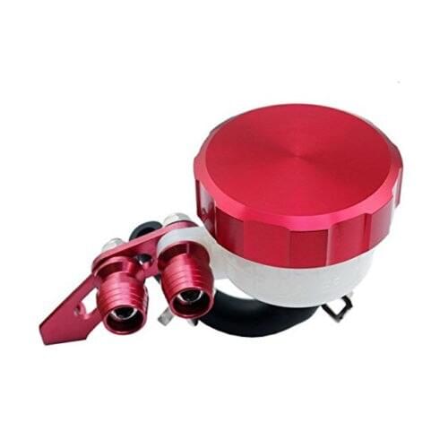 NEW Red CNC Motorcycle Front Brake Clutch Tank Cylinder Fluid Oil Reservoir