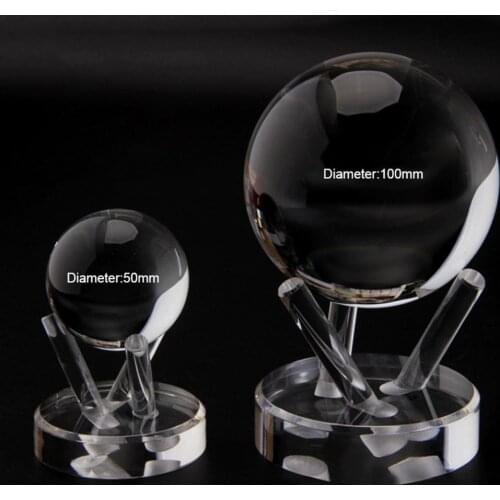 Acrylic Display Stand Durable Three-Peg Crystal Mineral Holder Stones Crystal Cluster Stand Mineral Specimen For 60MM/80MM