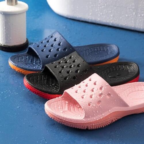 Slippers Mens Fashion Soft Indoor Bath Slippers Women Mens Slippers House Slippers Shoes Man Bathroom Slippers