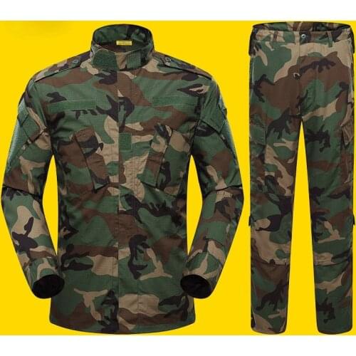 Outdoor Camouflage Suit Male Special Forces Field Suit Military Uniform Spring Autumn Long-sleeved Training Uniform