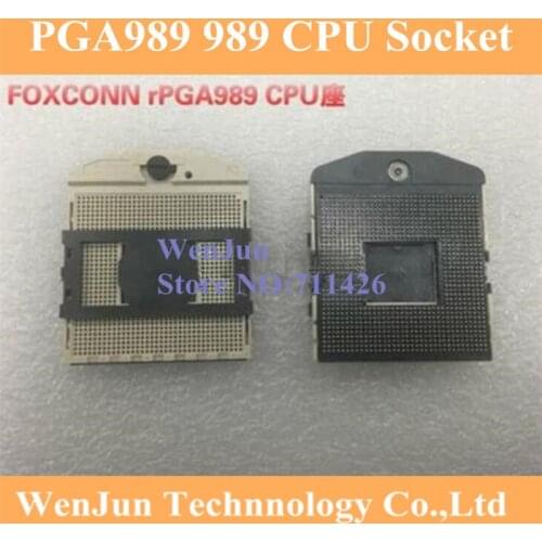 High Quality Socket rPGA 989 RPGA-989 CPU Base Connector Holder Base 10pcs/lot
