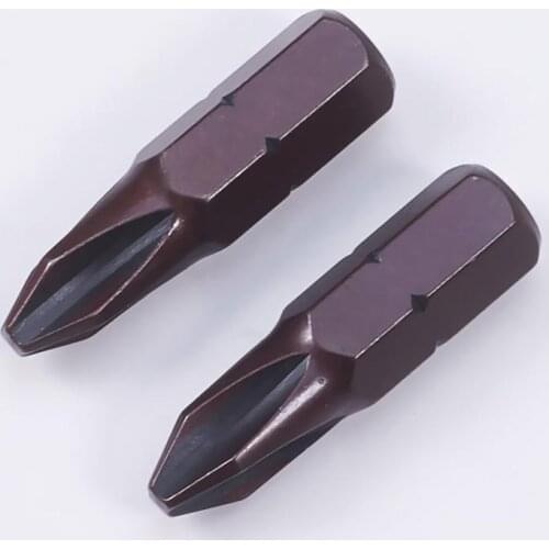 Utoolmart Hot 10pcs PH2 Phillips Cross Screwdriver Bits 25mm Length S2 Steel 1/4 Inch Hex Shank Magnetic Screw Driver Bit