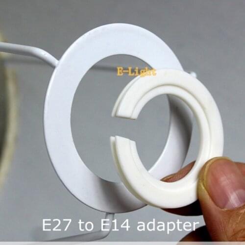 2PCS Lampshade Reducer Washer Ring Adapter Light Shade Reducer Ring For Lampshades