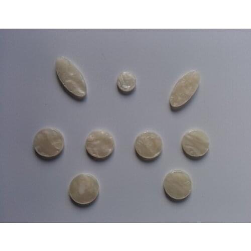 3 Sets/Lot) Plastic Alto Tenor Saxophone Pearl Key