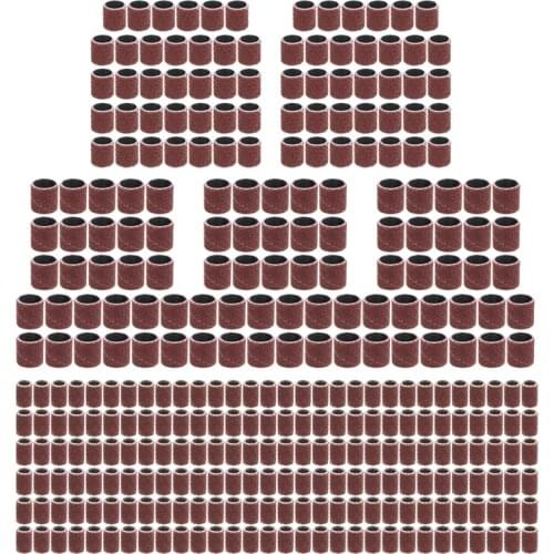 338pcs Drum Sanding Kit Abrasive 1/2 '' 1/4 '' 3/8" Drill Chuck Sander Tool Set for Power Sanding Tools