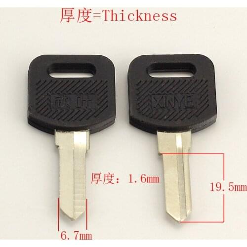 A107 Left Groove Wholesale Locksmith Keymother Brass House Home Door Blank Empty Key Blanks Keys 25 pieces/lot