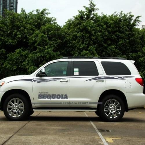 Car stickers FOR Toyota SEQUOIA 2005-2018 Exterior decorative decals on both sides SEQUOIA modified unique stickers