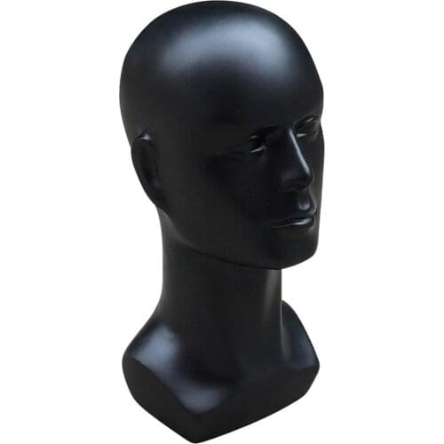Hot sale Multi-Use Plastic Man Mannequin Head Model Mask Glasses Hat Wig Display Props