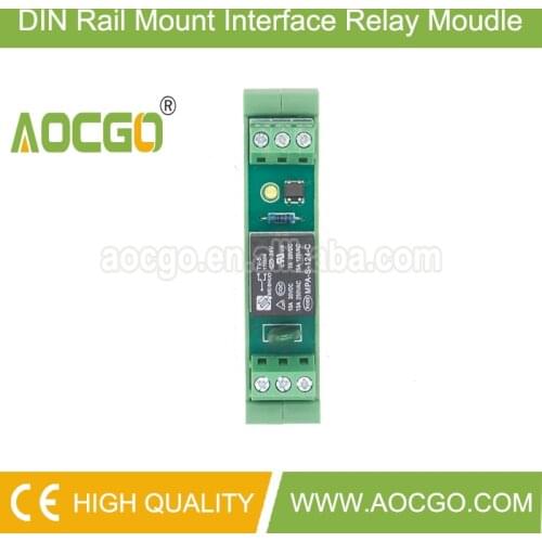 Custom-made 1 Channel T73 24VDC 200 PCS+1 Channel T73 220VAC 200 PCS DIN Rail Mount Relay Module