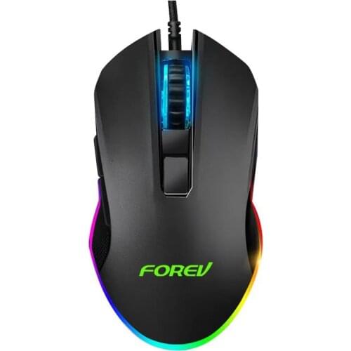 Computer gaming mouse, gaming Internet cafe, RGB luminous mouse