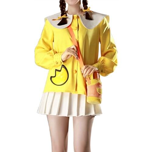 Peace elite little yellow duck cos clothing eat chicken suit clothes daily cosplay costume female