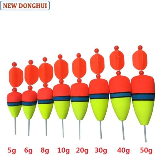 Newdonghui EVA foam Fishing Float Pike Float Soft Float Sliding Fresh Water