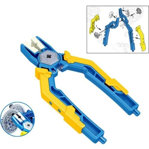 Demolition of Blocks Sets Pin Pliers Tongs Tool Parts Panel Pin Removal Building Bricks DIY Educational Toys for Children