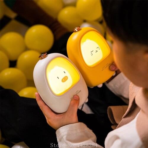 Xiaomi Pet Box Night Light USB Charging White Yellow Mixed Light Brightness Adjustment Bedroom Bedside Lamp LED Atmosphere Light