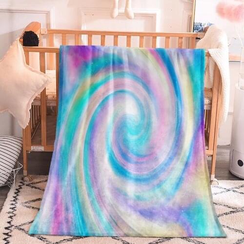 Spin Whirlpool Plaid for Beds Coral Blankets Gray Colorful Plaids Flannel Bedspreads Teens Maiden Soft Warm Blankets for Bed