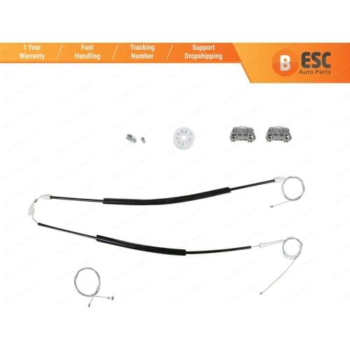 ESC Auto Parts EWR286 Electrical Power Window Regulator Repair Kit Front Left Door for Ford Focus 1998-2005 Ship From Turkey