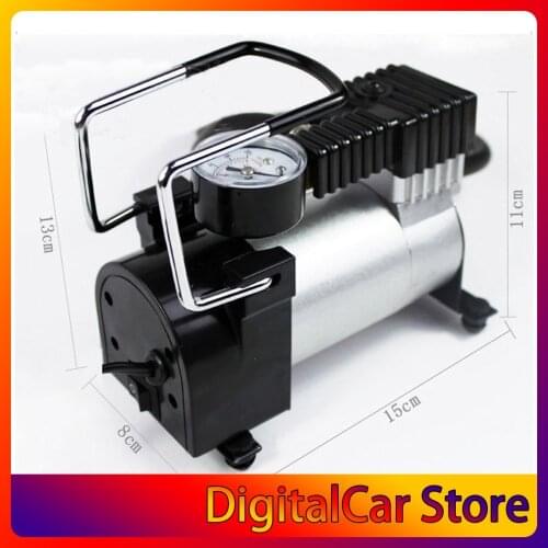 Car Tire Inflator Air Pump Portable Mini Tire Inflator Auto Tyre Pump Electric Car Air Compressor 12V Air Inflator Drop Shipping