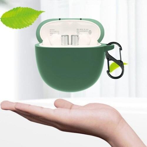 Fashion Soft Silicone Skin Earphones Case For Realme Buds Air2 Wireless Bluetooth Headphone 3 Colors Protective Case Cover