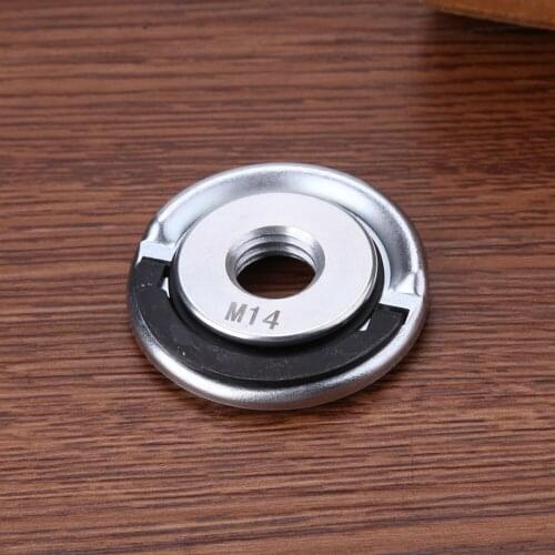 M14 Thread Angle Grinder Inner Outer Flange Nut Set Tool Quick Release Locking Nut Clamp Power Tool Accessories for Bosch