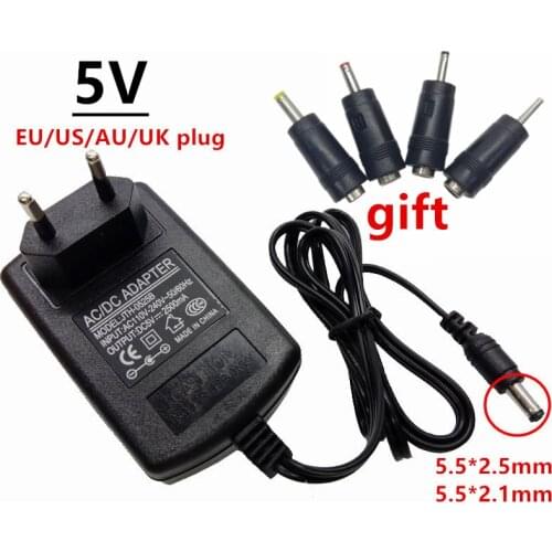 Universal 5V 5 V AC DC led Power Adapter Supply adaptor 220V to 5 volt ac/dc adaptador 1.5A 2A 2.5A 3A 3.5A 4A 5A Switching
