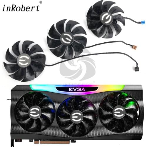 PLD09220S12H 12V 0.55A 4Pin Graphics Card Fan For EVGA RTX 3070 3080 Ti 3090 FTW3 ULTRA GAMING GPU Cooler