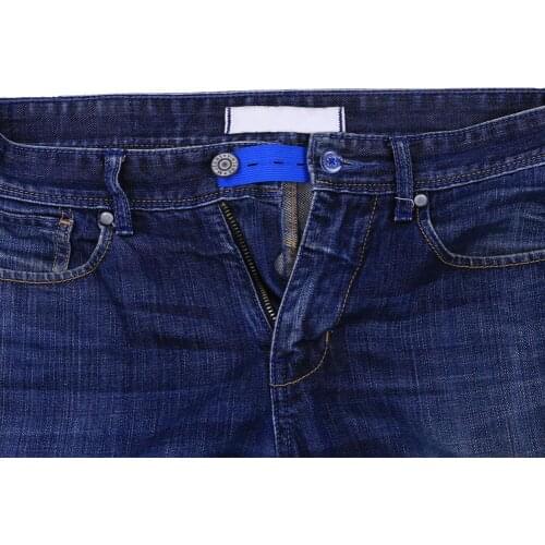 1 Pcs Pant Waist Expander Waistband Skirt Trousers Jeans Elastic Button Extender ALI88