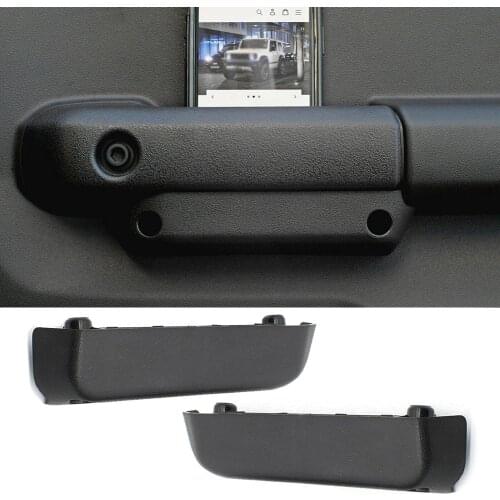 2Pcs Car Inner Door Handle Armrests Storage Box ABS Tray Holder For Suzuki Jimny JB64 JB74 2018-2021 Car Styling Accessories