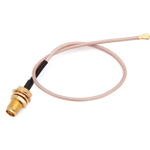 2 Pieces IPEX to SMA Antenna Extension Cable for Mini PCI-E WiFi Card RF-SMA to IPEX U.FL Connector Antenna Pigtail Adapter