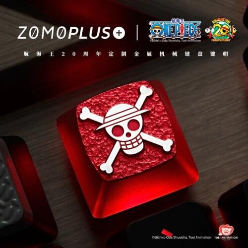 ZOMOPLUS ONE PIECE SERIES SETS ALUMINUM ARTISAN KEYCAP MECHANICAL KEYBOARD KEYCAP