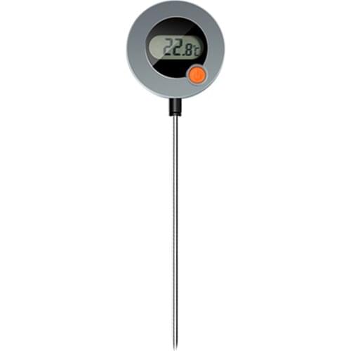 KKmoon Coffee Thermometer Quick-display Digital Thermometer -20~250℃ Temperature Gauge ℃/℉ 90degree Angle Adjustable 304SS Probe