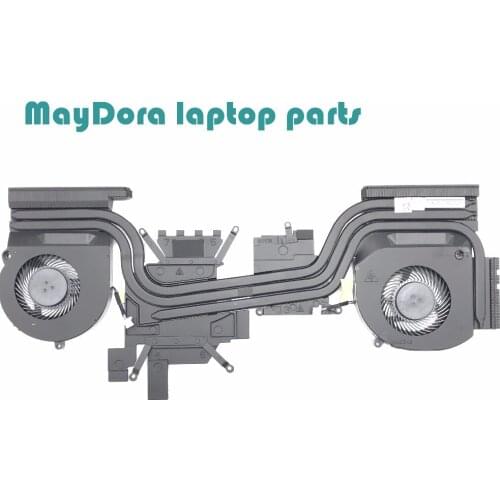 Laptop parts for DELL alienware 15 R3 GTX1080M GTX1070M Built-in 85watt high-power radiator thermal fans model 0WH4R5 WH4R5